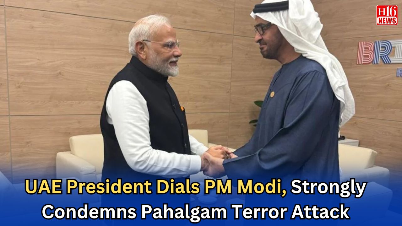 UAE President Dials PM Modi, Strongly Condemns Pahalgam Terror Attack